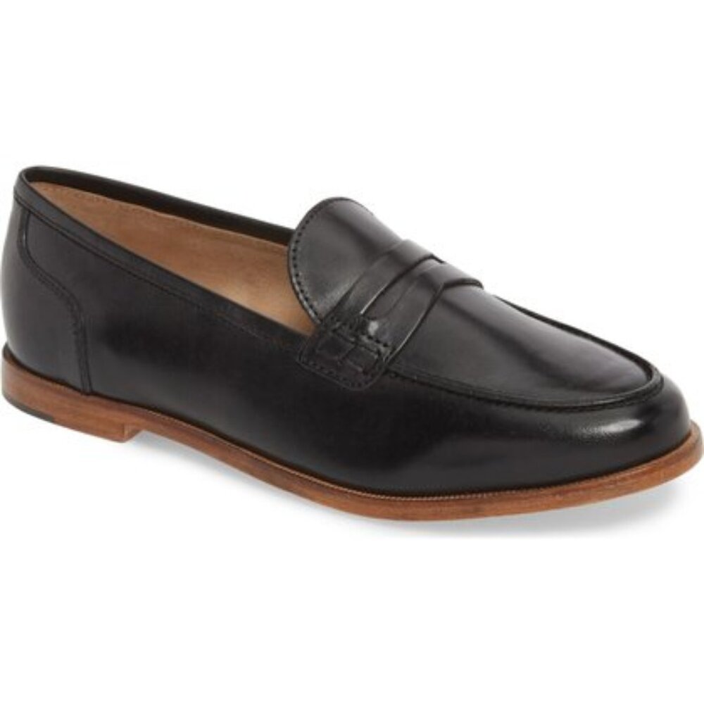 Jcrew Ryan Penny Loafer, black, size 6, NEW in original box